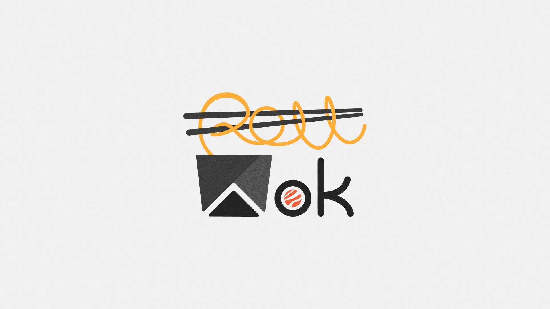 Разработка логотипа в Могоче для суши-бара «Roll Wok Club» Разработка логотипа в Могоче для суши-бара «Roll Wok Club»